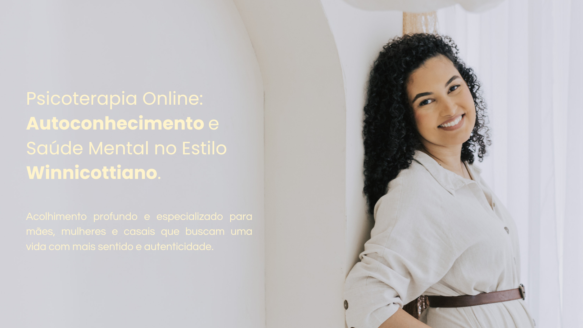 Psicoterapia Online: Autoconhecimento e Saúde Mental no Estilo Winnicottiano.